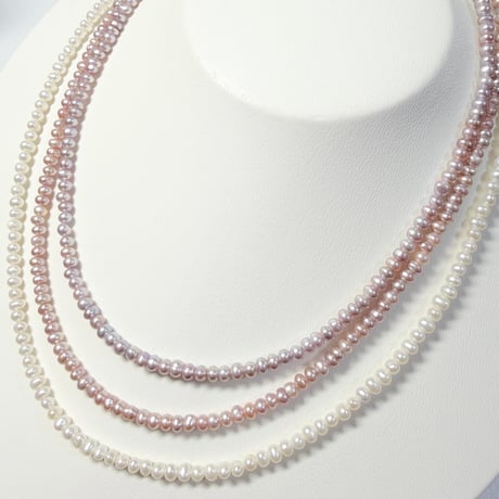 Mini Pearl/14kgfネックレス