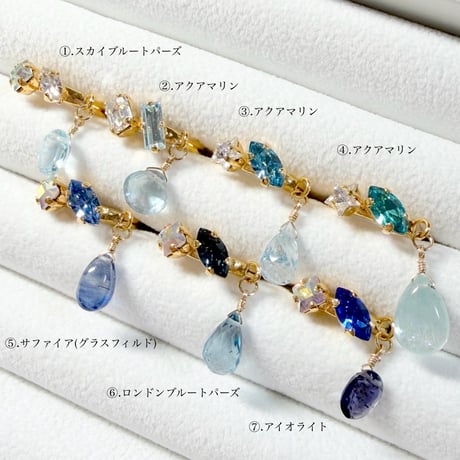 coffret gemstones/イヤーカフ