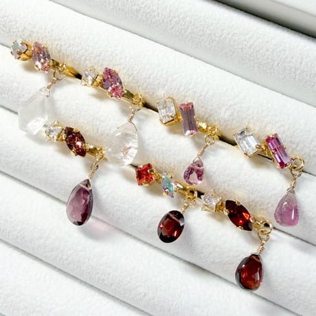 coffret gemstones/イヤーカフ
