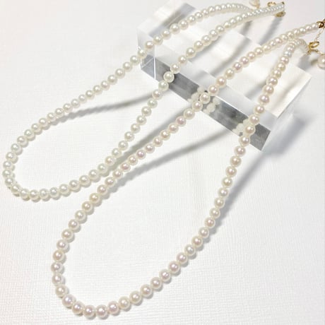 Circle Pearl/14kgfネックレス