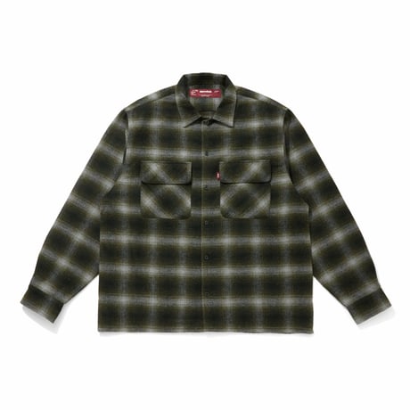 Wool Ombre Check L/S Shirt
