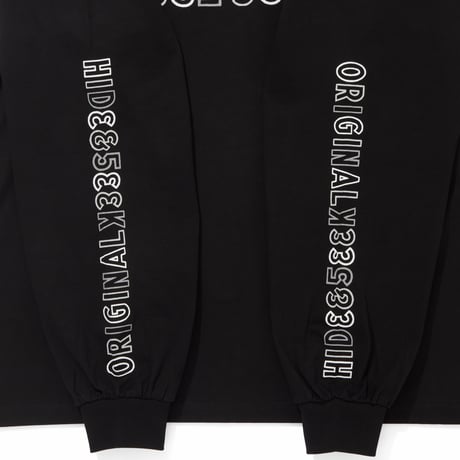 HIDEANDSEEK × Toru Nishiura Original L/S Tee(Solid)