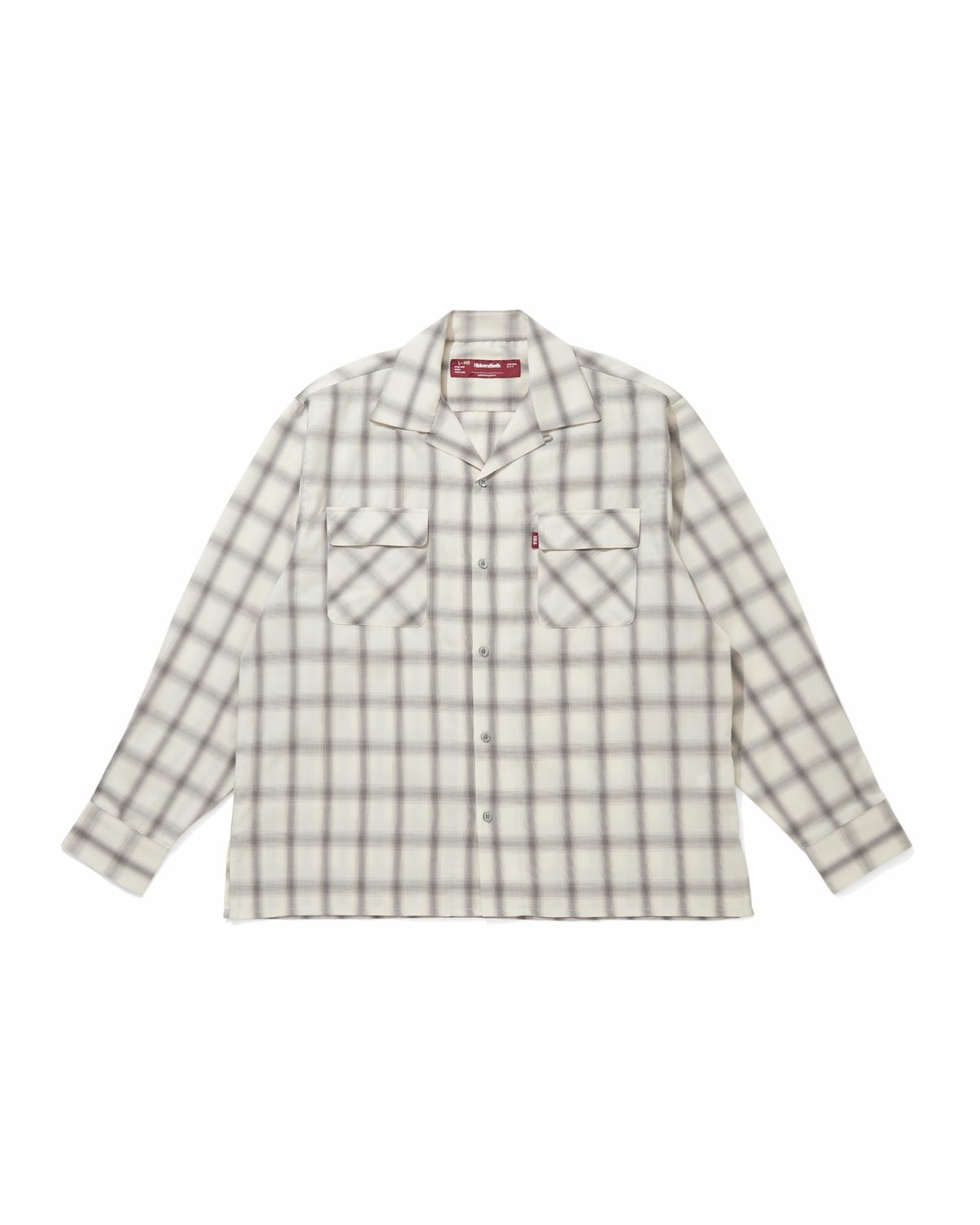 Ombre Check L/S Shirt | HIDE AND SEEK W.S.