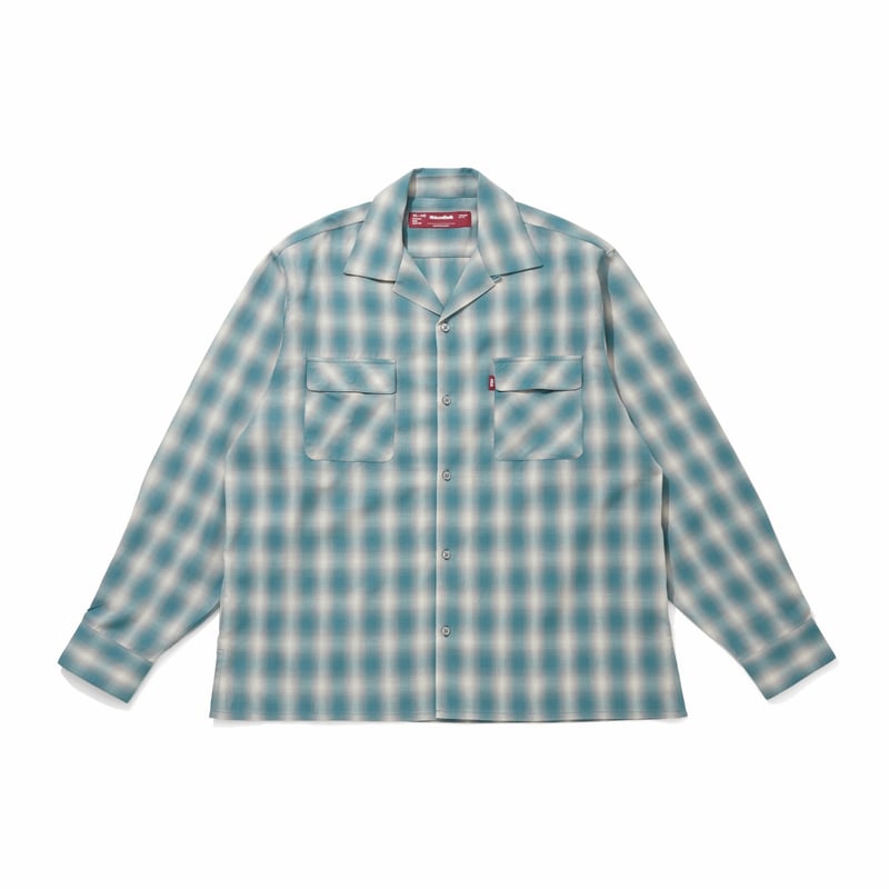 Ombre Check L/S Shirt | HIDE AND SEEK W.S.
