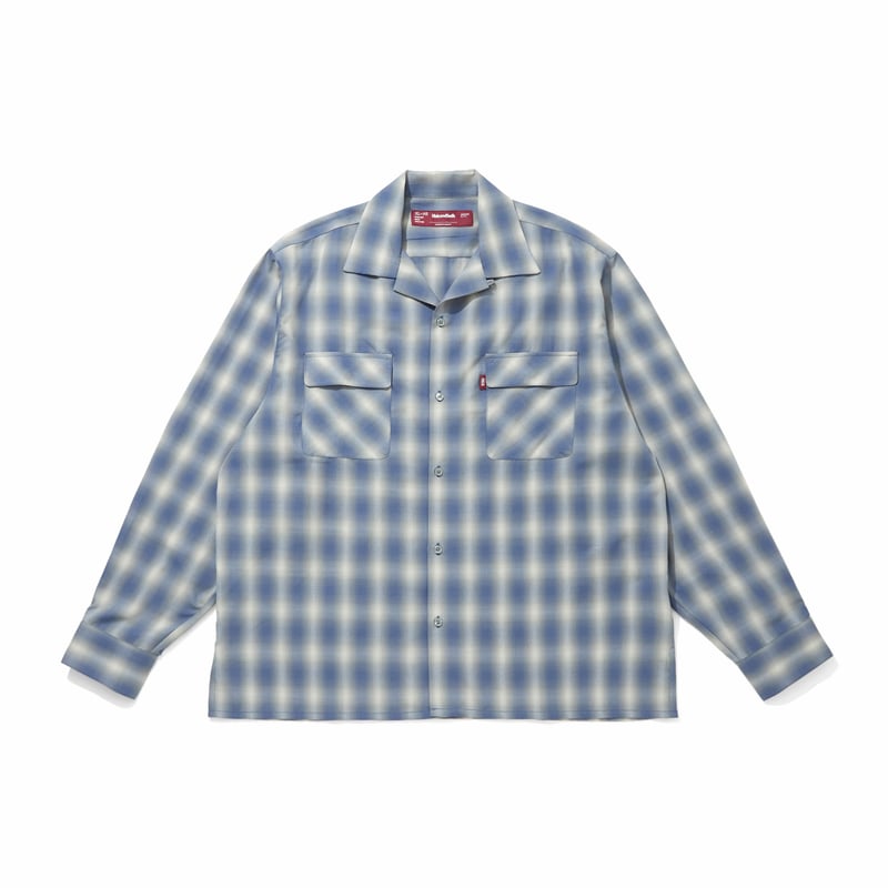 人気完売品◎Hide and Seek OMBRE CHECK長袖シャツ XL Ombre Check L/S Shirt | HIDE AND SEEK W.S.