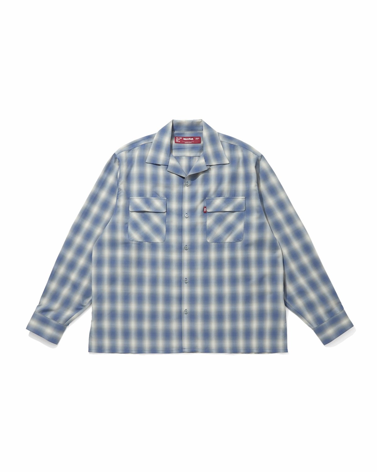 Ombre Check L/S Shirt | HIDE AND SEEK W.S.