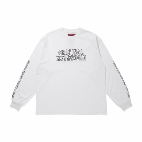 HIDEANDSEEK × Toru Nishiura Original L/S Tee(Solid)