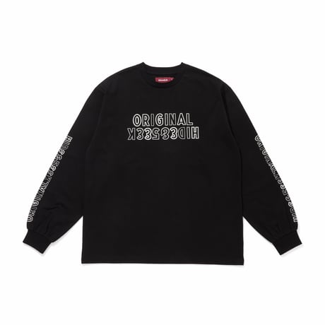 HIDEANDSEEK × Toru Nishiura Original L/S Tee(Solid)