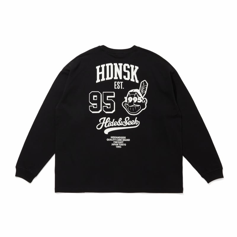 College L/S Tee | HIDE AND SEEK W.S.