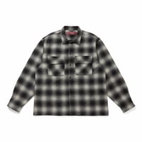 Wool Ombre Check L/S Shirt