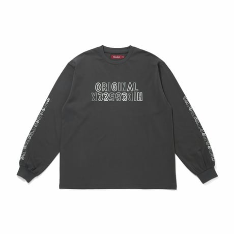 HIDEANDSEEK × Toru Nishiura Original L/S Tee(Solid)