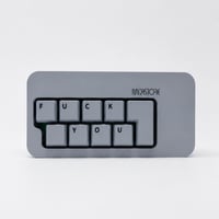 "FUCK YOU" KEYBOARD | GRAY