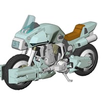 [SHIPPING AT DEC] 1:12 [機甲創世記モスピーダ] VR-052Fモスピーダ "スティック"