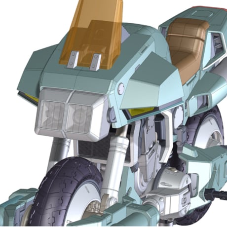 [SHIPPING AT DEC] 1:12 [機甲創世記モスピーダ] VR-052Fモスピーダ "スティック"