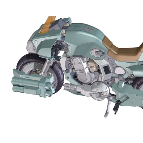 [SHIPPING AT DEC] 1:12 [機甲創世記モスピーダ] VR-052Fモスピーダ "スティック"
