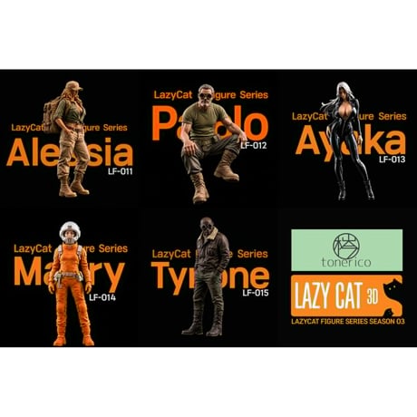 [SHIPPING AT OCT] Lazy cat  FIGURE SERIES 3