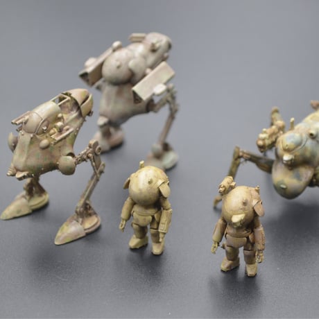 1:72 Ma.K. 傭兵軍セット  MERCENARY TROOPS SET