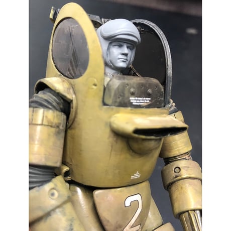 1:20 P.K.A パイロットフィギュア／ボーナスヘッド付属 P.K.A PILOT FIGURE