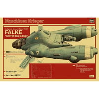 1:20 反重力装甲戦闘機 Pkf.85 ファルケ  “グリフォンエッグ（G EGG）”