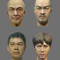 1:20 RH-01 リアルヘッド4種セット