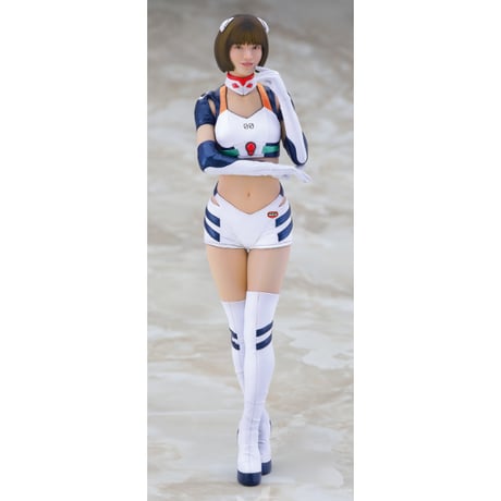 [SHIPPNG AT AUG]  12リアルフィギュアコレクション “エヴァンゲリオンレーシング” サーキットメイト 藤白玲華/綾波レイ