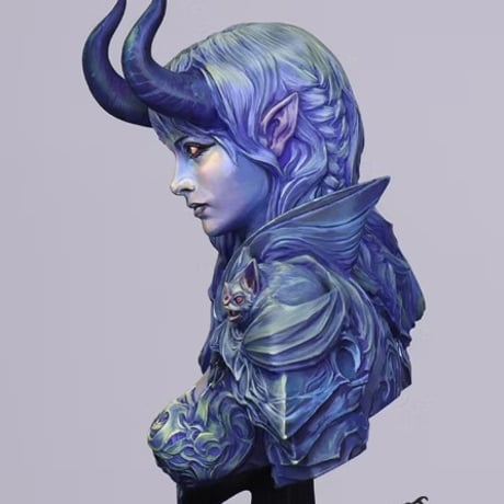 [SHIPPING AT NOV] 1:10 ヴェラノワール 夜の恐怖 胸像 Velanoir -The Night Terror BUST