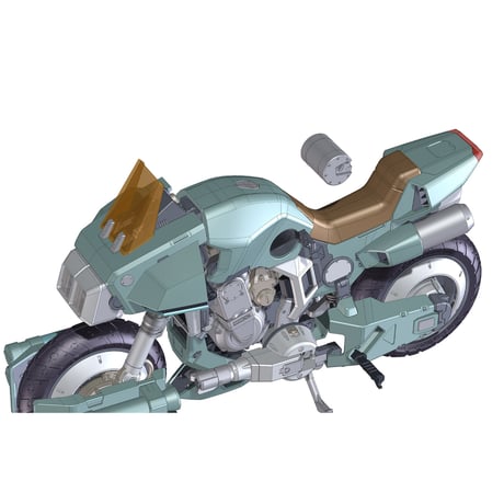 [SHIPPING AT DEC] 1:12 [機甲創世記モスピーダ] VR-052Fモスピーダ "スティック"