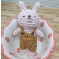 ni*co*  / オーバーオールをきたうさぎさん　C