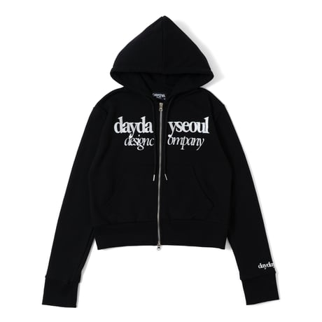 m,logo doublezip hoodie