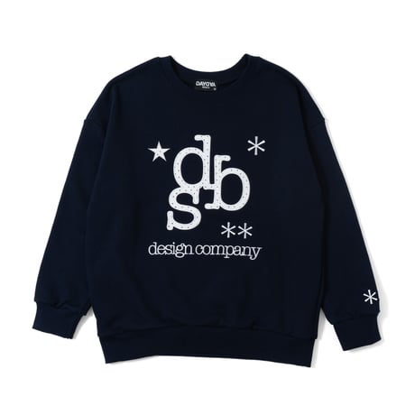 dds logo patch crewneck sweatshirt
