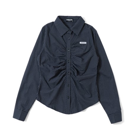 tag block shirring shirt