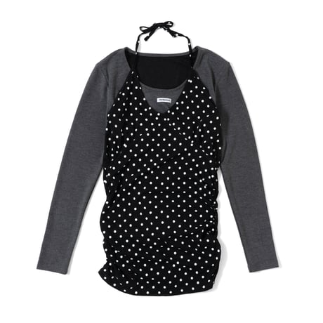 tag dot layered tops