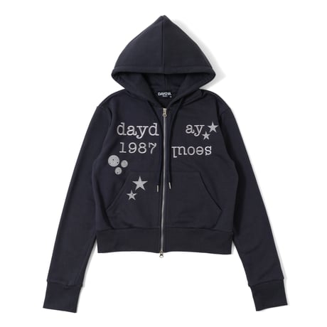 swift logo patch doublezip hoodie