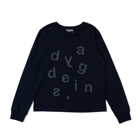 multi border logo L/S tee