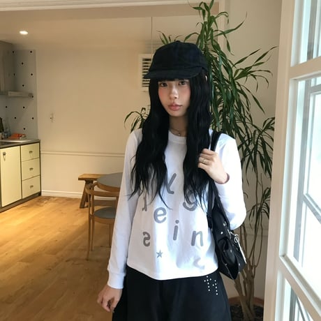 multi border logo L/S tee