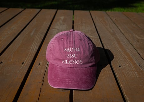 SAUNA SISU SILENCE キャップ