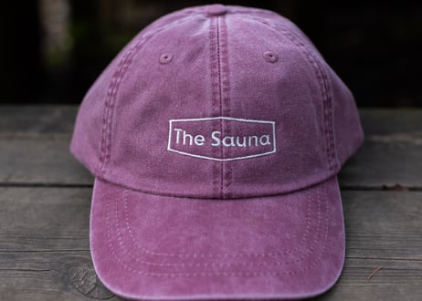 The Saunaキャップ【Burgundy】