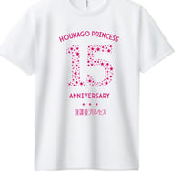 放課後プリンセス15周年ワンマン　全出演者共通　公式記念Tシャツ　XXL  白
