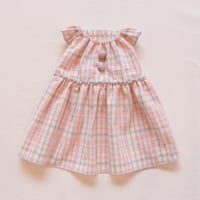 パステルコットンのドレス（Pink）