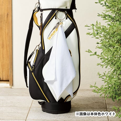 コットンシャーリングカラビナ付フェイスタオル