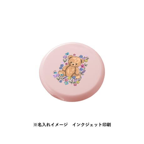 コーム付コンパクトミラー　ラウンド