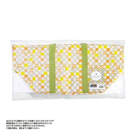 京都くろちく・保冷巾着しょっぴんぐばっぐ（れんこん市松）