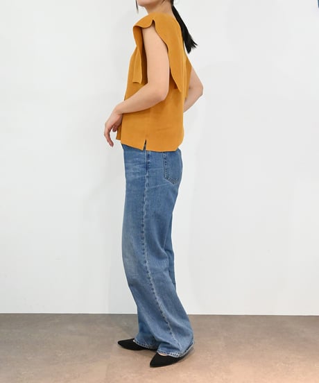 【torrazzo donna（トラッゾドンナ）】2wayサマーニットブラウス