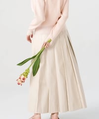 【torrazzo donna（トラッゾドンナ）】エコレザープリーツスカート