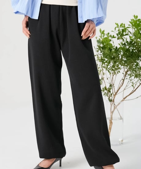 【torrazzo donna（トラッゾドンナ）】[BASIC]ニットパンツ