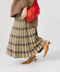【torrazzo donna（トラッゾドンナ）】リバーシブルチェックニットスカート