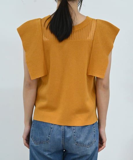 【torrazzo donna（トラッゾドンナ）】2wayサマーニットブラウス