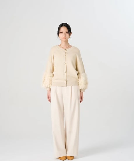 【torrazzo donna（トラッゾドンナ）】ラビットファーニットトップス
