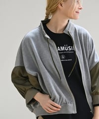 【CASAMUSIK（カーサムージック）】スウェットブルゾン