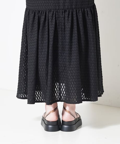 【torrazzo donna（トラッゾドンナ）】ジオメタリックワンピース